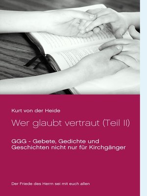 cover image of Wer glaubt vertraut (Teil II)